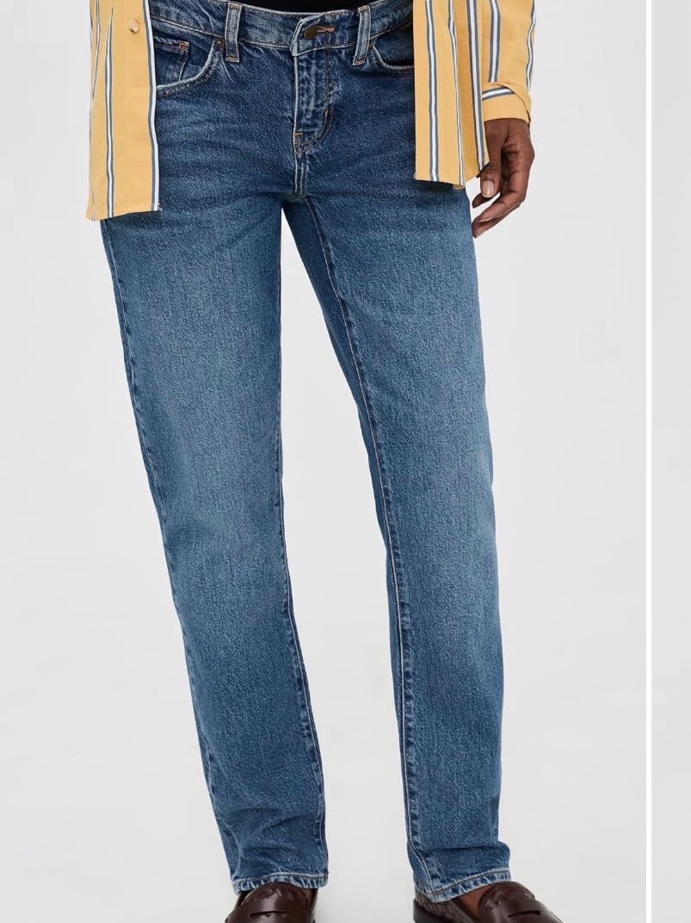 Hatch Medium Blue Boyfriend Jeans